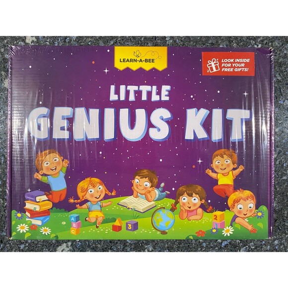 ** SEALED ** Little Genius Kit for 4-6 Year Old Kids Learning Toys NEXT DAY SHIP - Picture 1 of 5